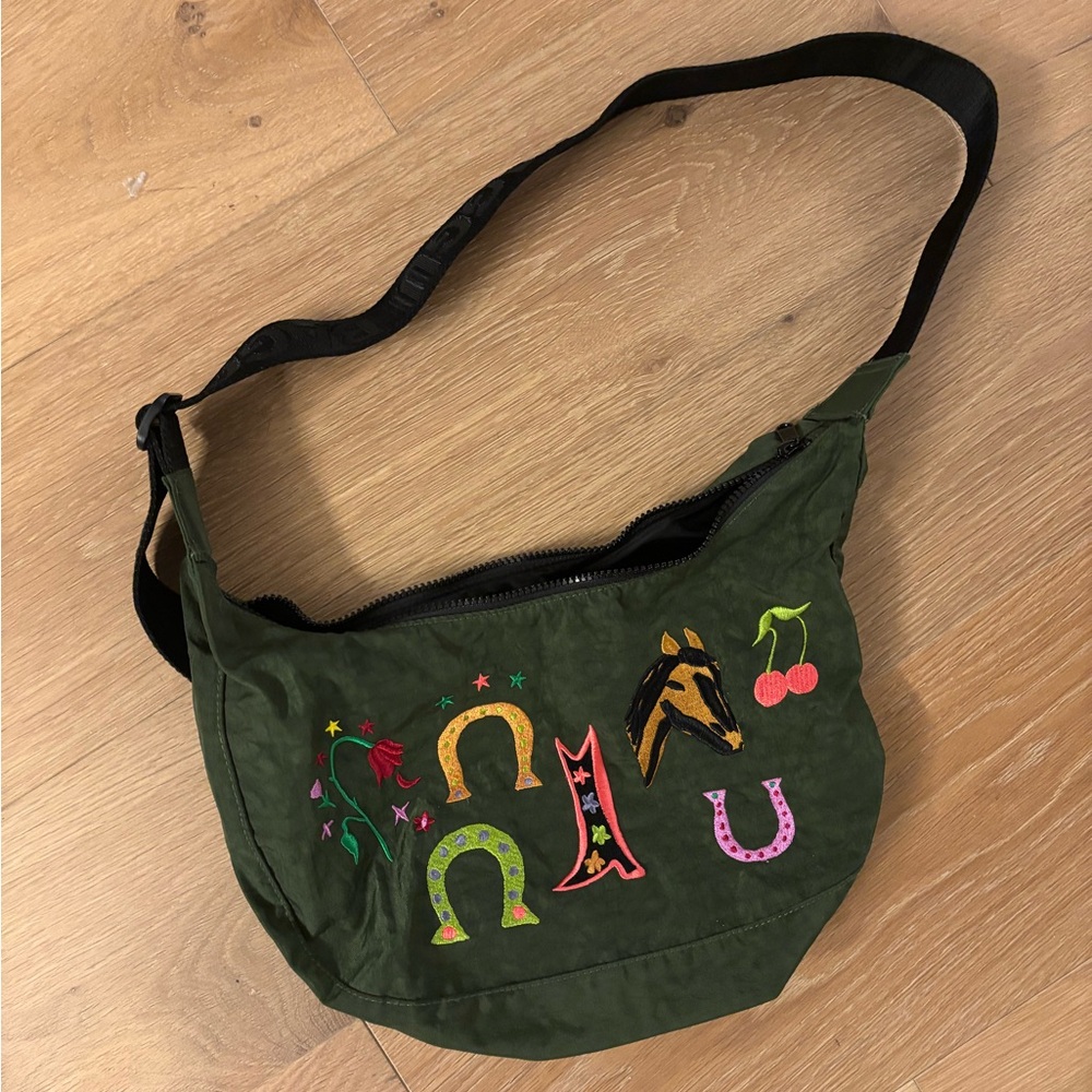 Baggu x Jessica Williams Medium Nylon Crescent Bag